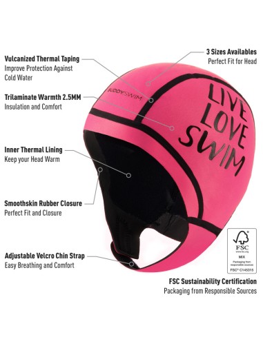 Buddyswim Gorro Neopreno Trilaminate... Buddyswim Gorro Neopreno Trilaminate...