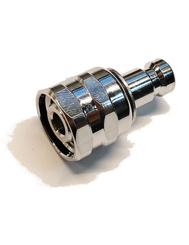 Second stage male part quick connection system