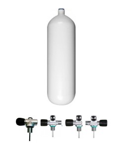 Botella Acero 5 litros, Eurocylinders