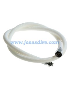 Miflex, latiguillo Blanco para regulador (3/8")