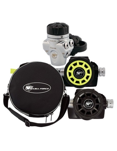 ScubaForce, conjunto de reguladore mono botella ScubaForce, conjunto de reguladore mono botella