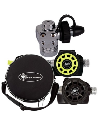 ScubaForce, conjunto de regulador mono botella, III ScubaForce, conjunto de regulador mono botella, III