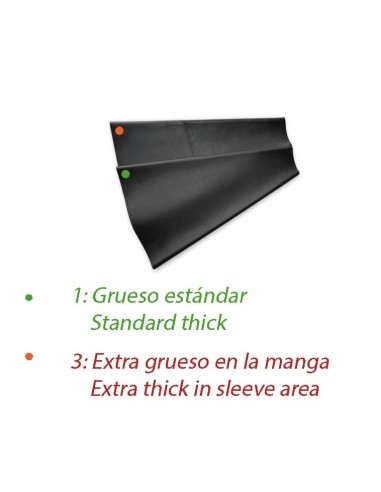Manguitos de latex cónicos (extra largos) Manguitos de latex cónicos (extra largos)