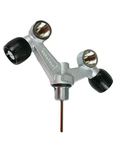 Aqualung two outputs valve Z type, 300 Bar