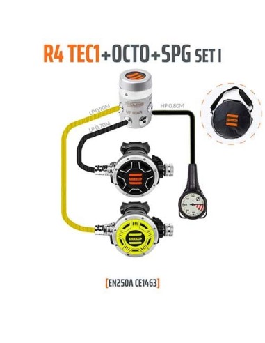Tecline R4 REC1 with Octopus Set