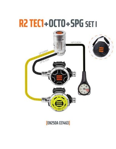 Tecline R2 TEC1 Set with  Octopus