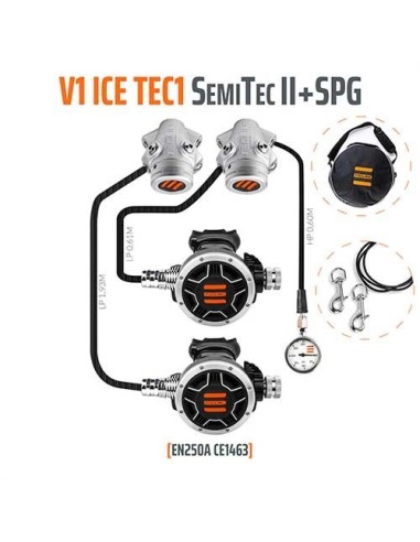 Tecline Conjunto V1 Ice TEC1 Semitec II Tecline Conjunto V1 Ice TEC1 Semitec II