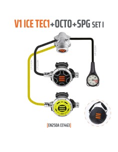 Tecline Conjunto V1 Ice TEC1 con Octopus