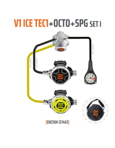 Tecline V1 Ice TEC1 with Octopus Set