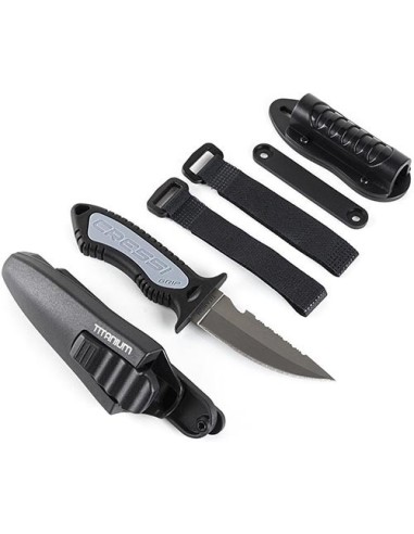 Cressi, cuchillo  Grip Titanium Cressi, cuchillo  Grip Titanium