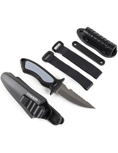 Cressi, cuchillo  Grip Titanium Cressi, cuchillo  Grip Titanium