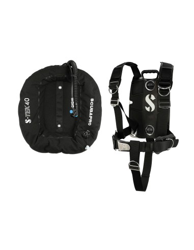 Scubapro S-Tek Pro Bibotella 40-60 lb Scubapro S-Tek Pro Bibotella 40-60 lb
