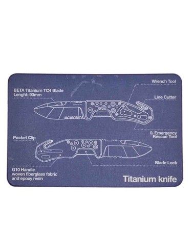 Aqualung Cuchillo Plegable Táctico Aqualung Cuchillo Plegable Táctico