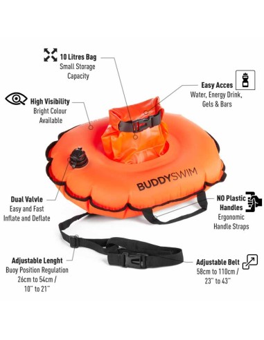 BuddySwim Boya Hydrastation Naranja BuddySwim Boya Hydrastation Naranja